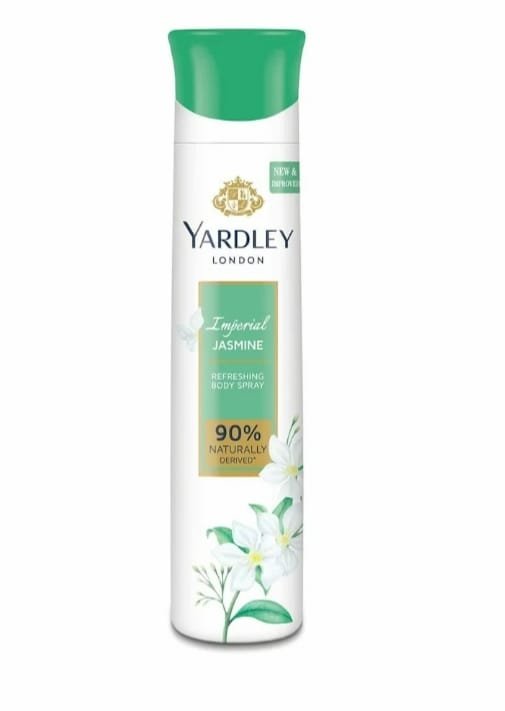 YARDLEY REFRESHING BODY SPRAY   IMPERIAL JASMINE
