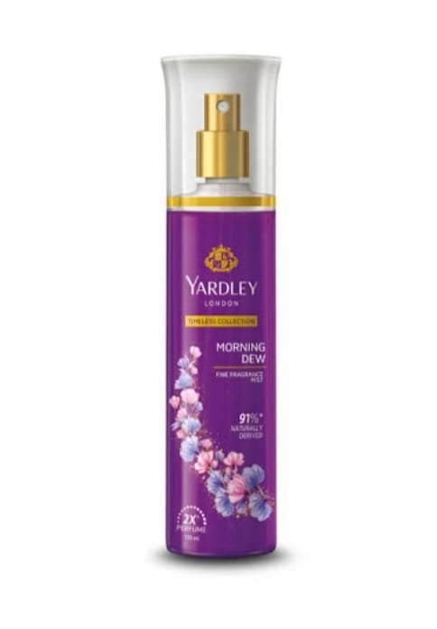 YARDLEY FINE FRAGRANCE MIST   MORNING DEW