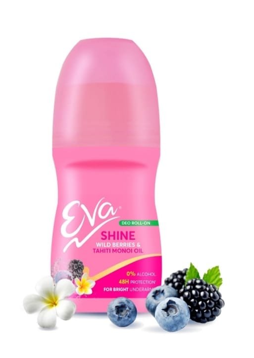 EVA DEODORANT   ROLL-ON   SHINE